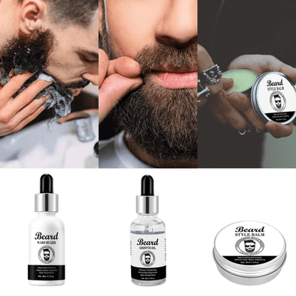 3 Piece Men s Beard Grooming Kit