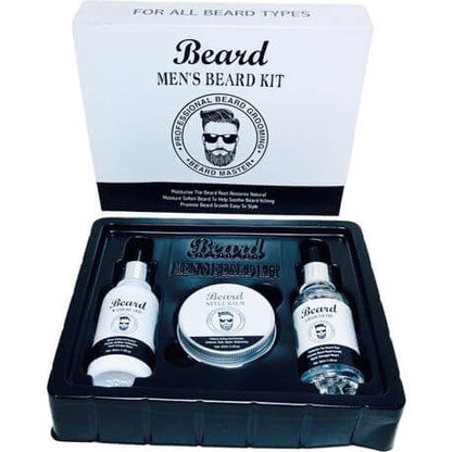 3 Piece Men s Beard Grooming Kit