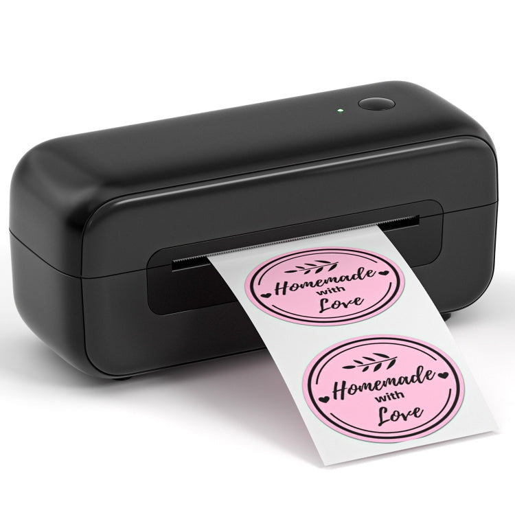 Phomemo PM246S Address Label Printer Thermal Paper Express E Manifest Printer Size EU Black